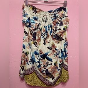 ☀️ Rue21 Size M/L Strapless Summer Top 💖